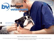 Tablet Screenshot of bofarullveterinaris.com